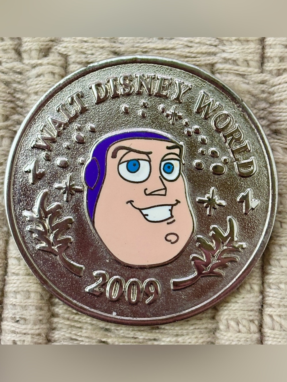 DISNEY 2009 *Rare* LE 500 Toy Story Buzz Lightyear Character Coins Set Pin